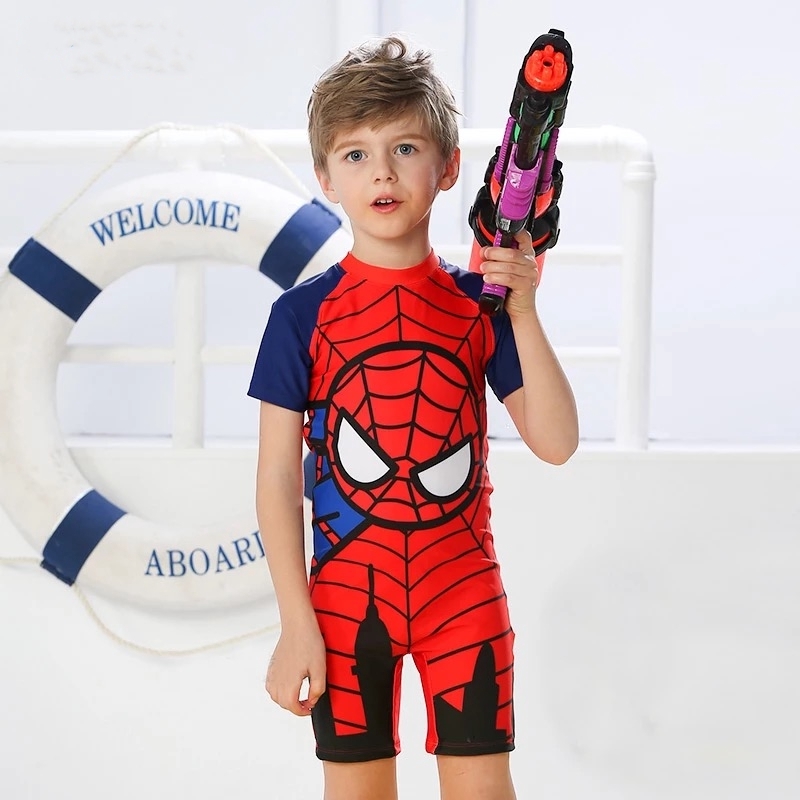 spiderman swimming suit