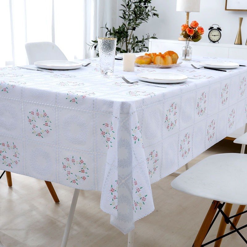 Tablecloth PVC Dustproof Waterproof and Oilproof/Dustproof Tablecloth ...