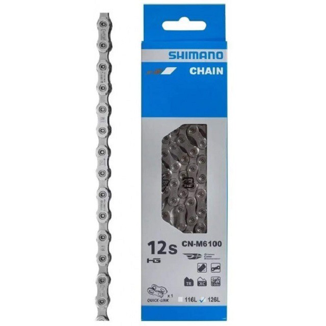 SHIMANO Deore HG 12 Speed Chain CNM6100 Chain ICNM6100126Q Shopee