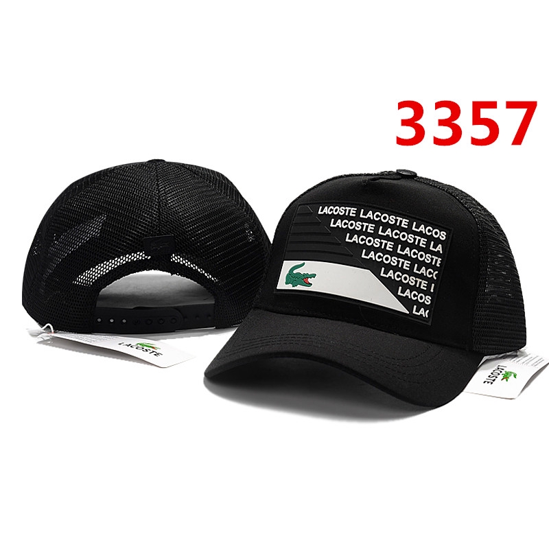 lacoste mesh cap