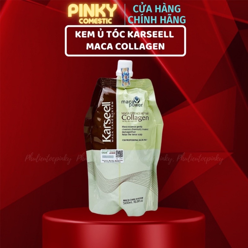 Karseell Maca Power collagen Hair Treatment Cream 500ml restores Damage