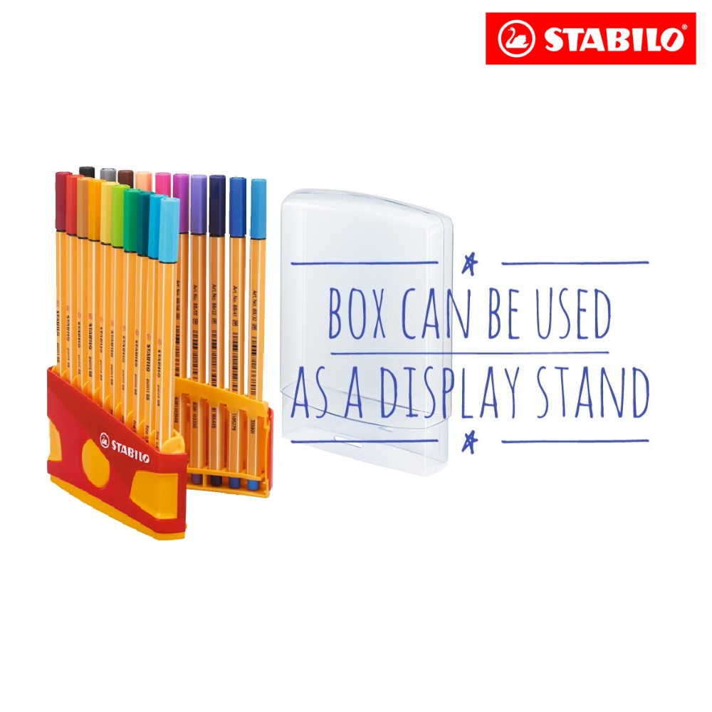 stabilo colored pens