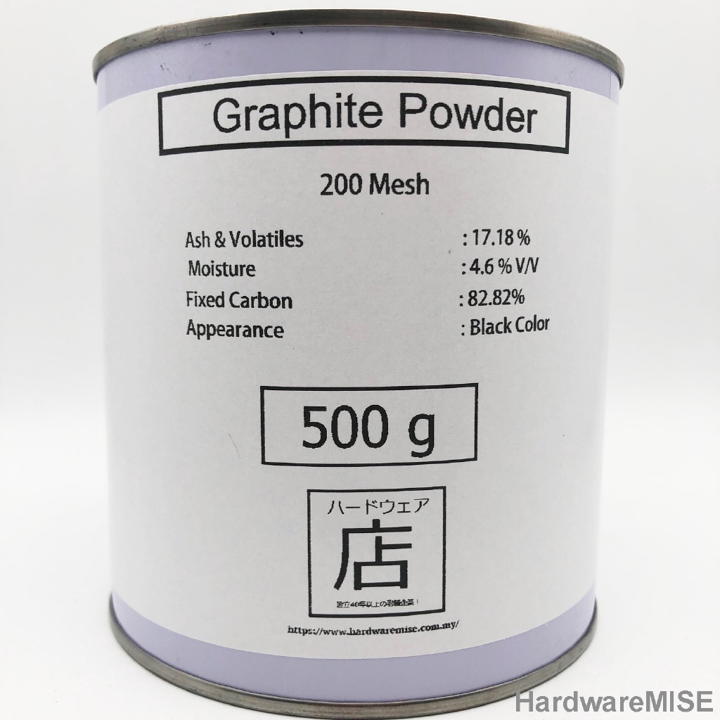Graphite Powder 500g Dry Graphite Natural Ultra Fine Conductive Carbon