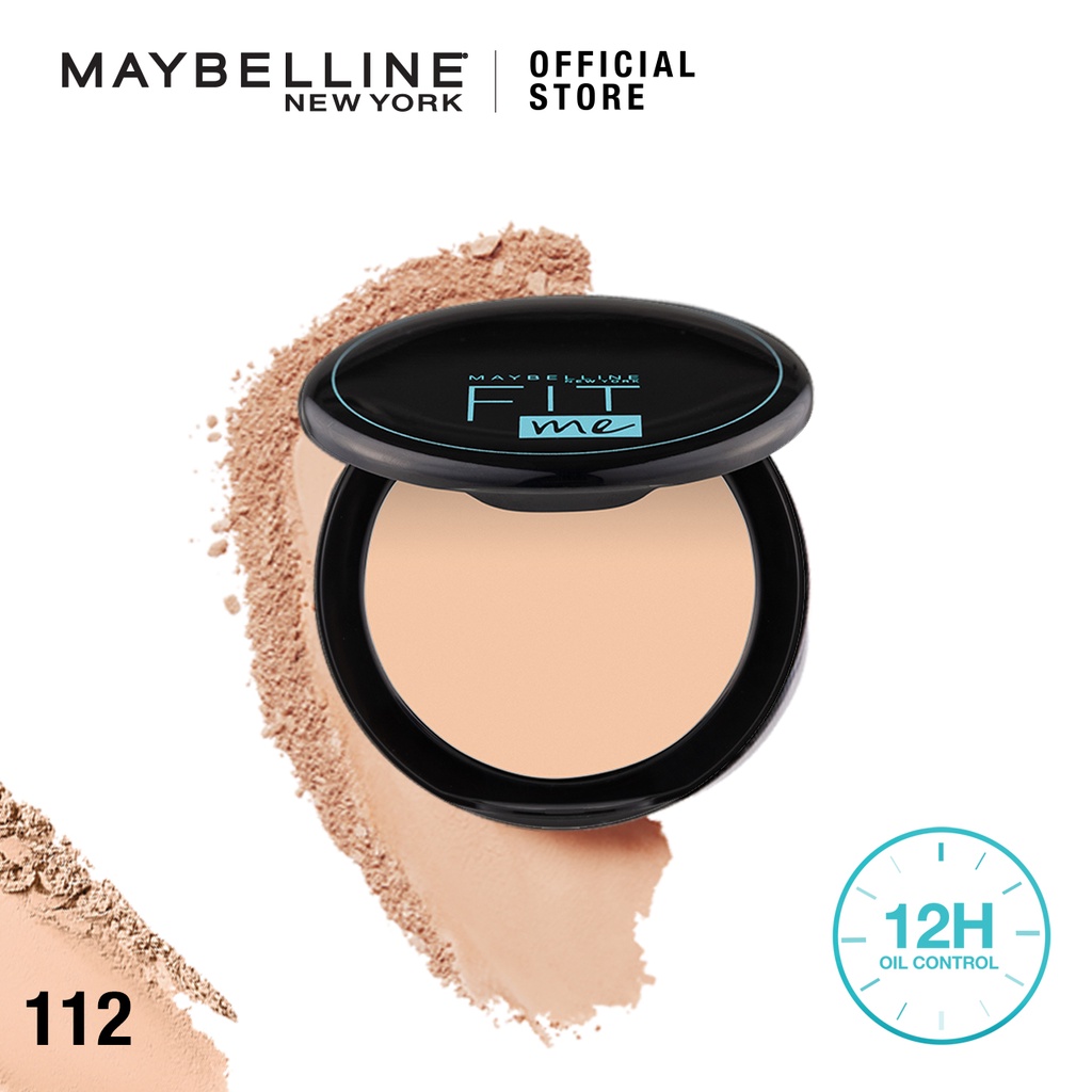 Maybelline Fit Me SPF 28 PA+++ Compact Powder 12hr Oil Control Matte Refined Pores 