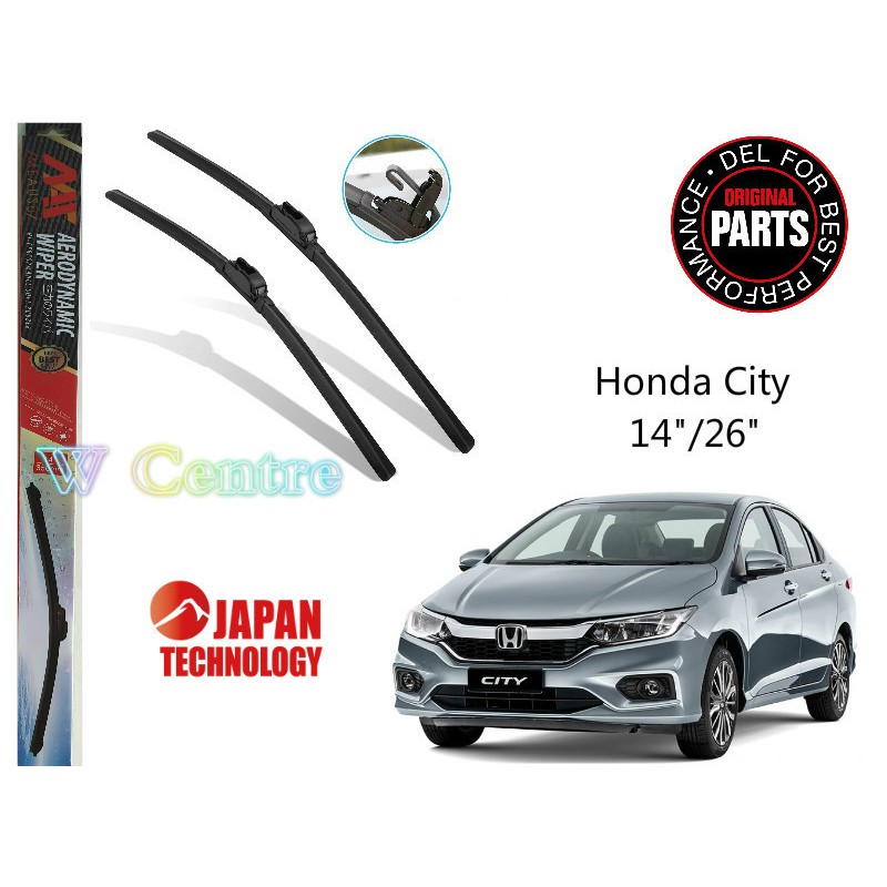 FM Wiper Honda City 14"+26" (1set) Shopee Malaysia