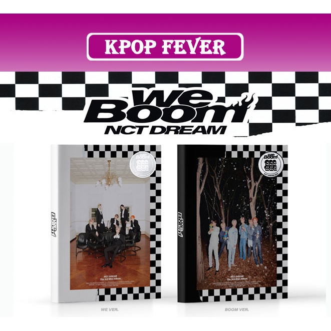 NCT DREAM - WE BOOM 3rd MINI ALBUM CD BOOKLET PHOTOCARD SEALED | Shopee ...