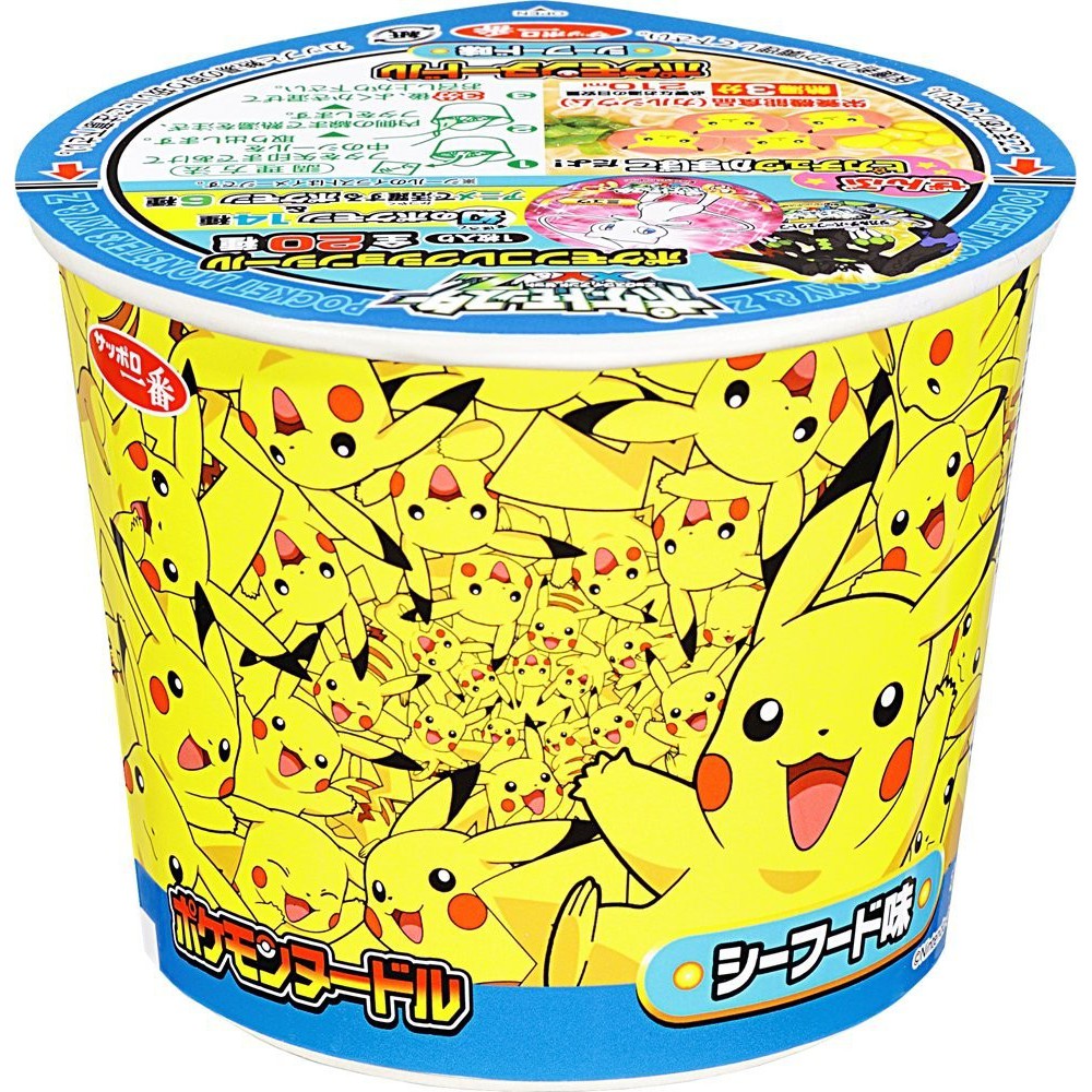 Sapporo Ichiban Pokemon Noodle Seafood (37g) | Shopee Malaysia