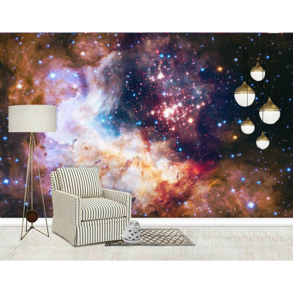 Star Galaxy Cosmic 3d Murals Wallpaper Living Room Tv Backdrop Bedroom Wall Painting Wallpaper For Walls