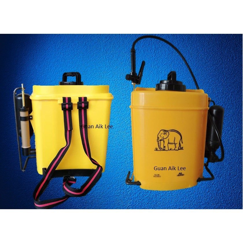 Pam Racun 20liter Knapsack Sprayer Gajah Pam Penyembur Galas Herbicide Sprayer Shopee Malaysia