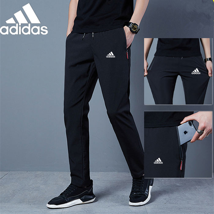 Ready Stock Adidas seluar lelaki hot men's casual pants twill stretch ...