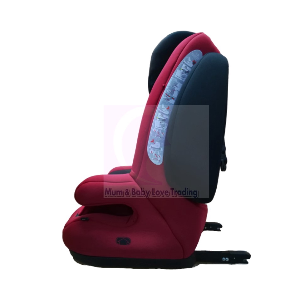 isofix high back booster with harness