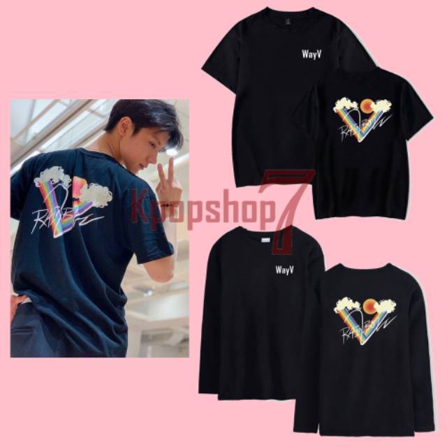 破格値下げ WayV Tシャツ テン rainbowV inspektorat.madiunkota.go.id