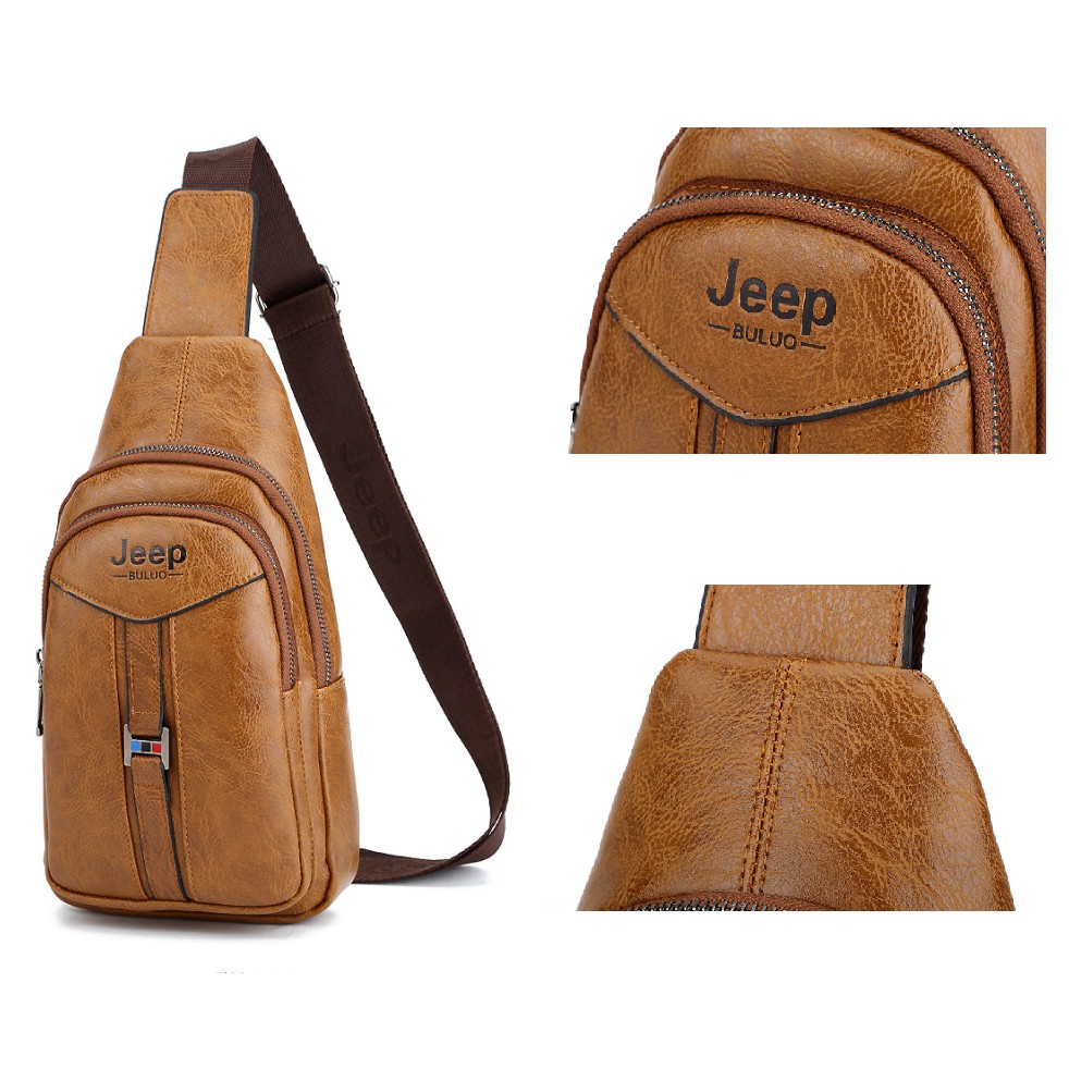 jeep buluo leather bag