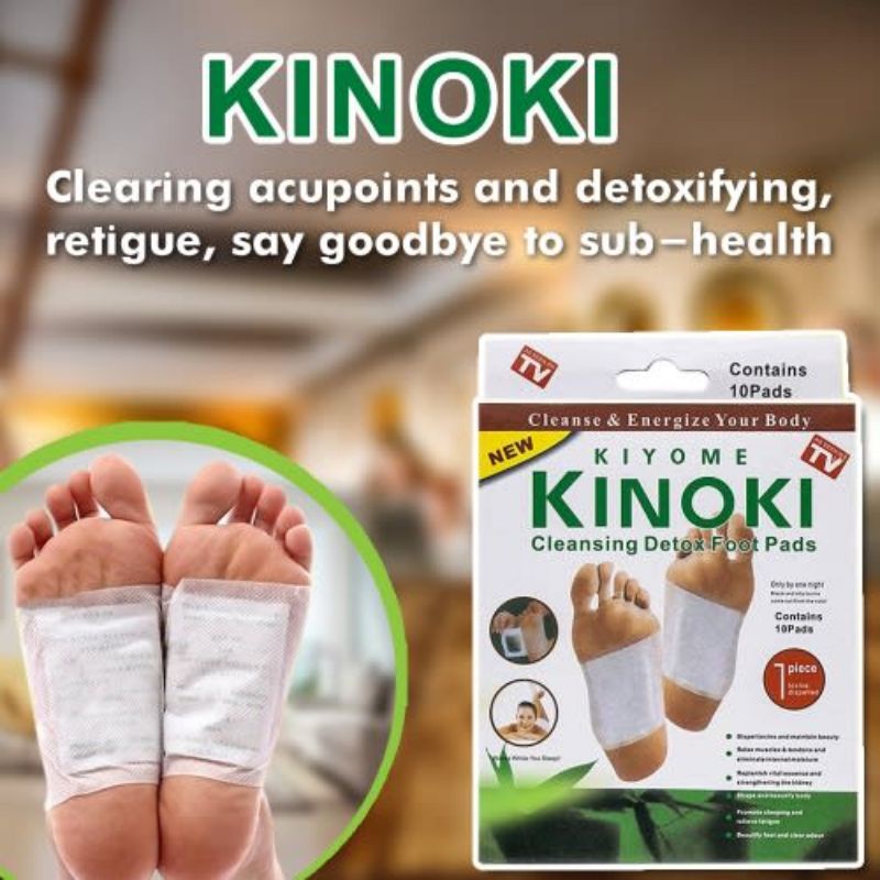 KINOKI DETOX FOOT PATCH/KINOKI DETOX FOOT PADS / KAKI FOOT URUT KAKI  SLIMMING PATCH (1BOX:10PCS) | Shopee Malaysia