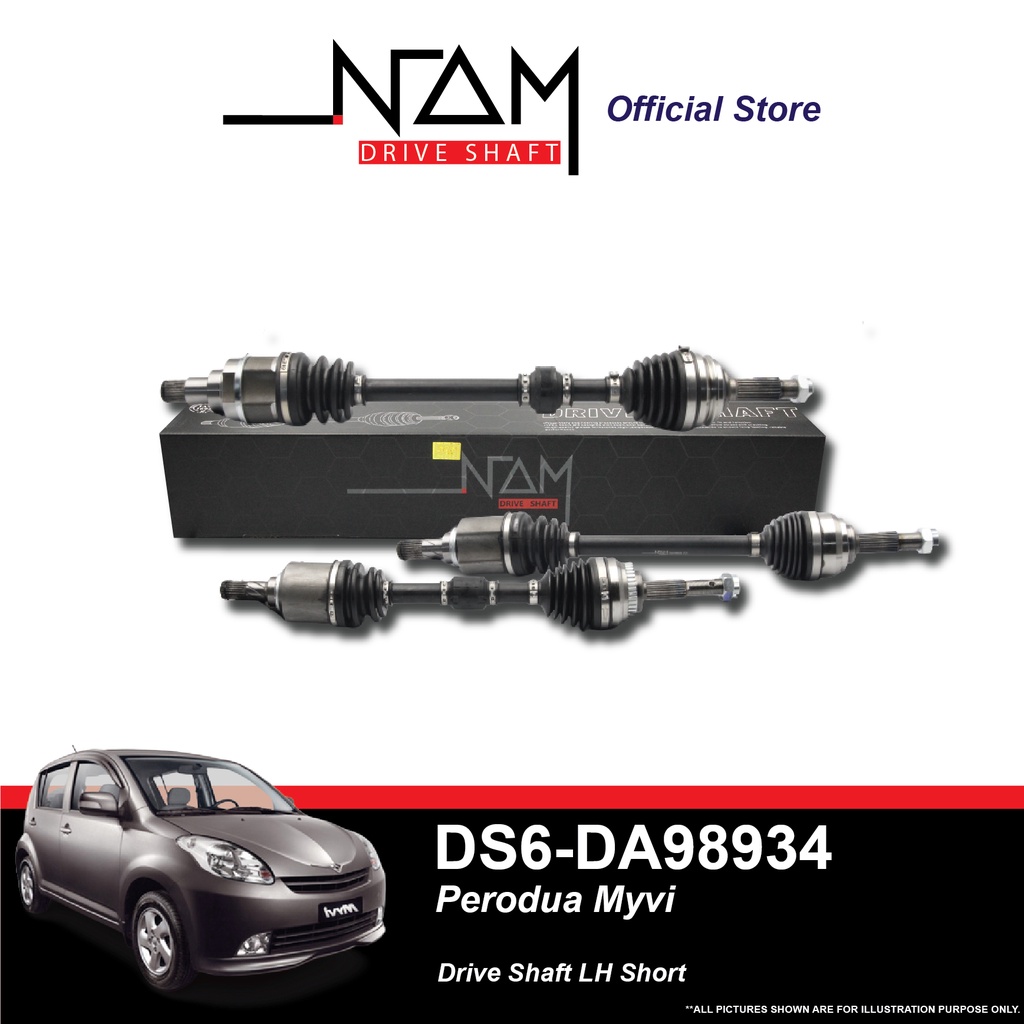 Nam Drive Shaft LH Short for Perodua Myvi DS6 DA98934 Shopee Malaysia
