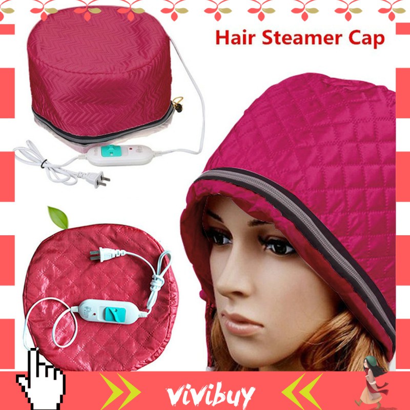 ????220V Electric Hair Thermal Treatment Cap SPA Nourishing Hair Care Cap  Temperature Control Steamer Hair Heating Cap???? | Shopee Malaysia