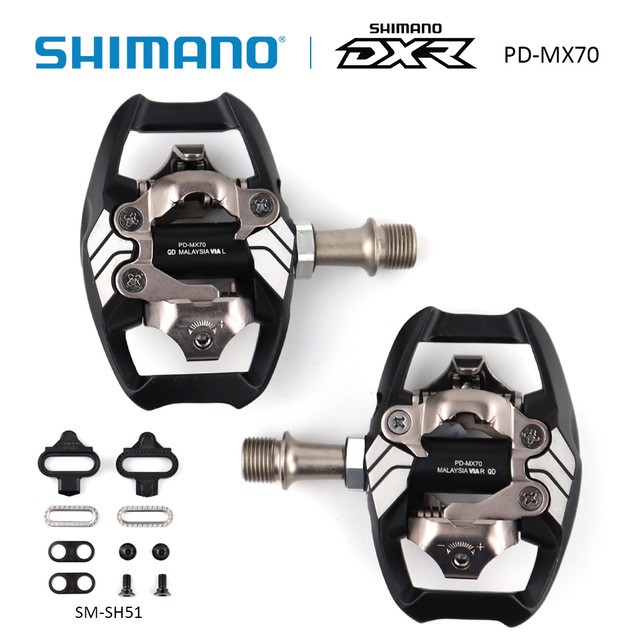 shuttle Assortiment Zus Shimano Pedal Clip DXR PD-MX70 (same body and axle XT) | Shopee Malaysia