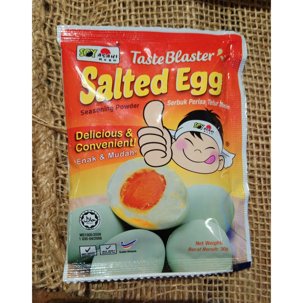 Salted Egg Seasoning Powder Serbuk Perisa Telur Masin 30g Shopee Malaysia