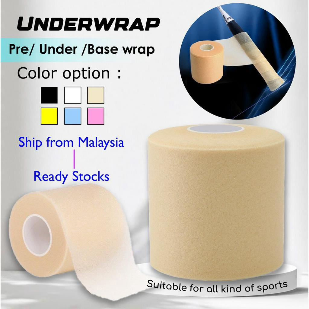 Underwrap Tape 7cm x 27m Badminton Tape Racket Grips Cushion Wrap Non-Slip Tennis Overgrip Squash Raket,bandag,Absorbent