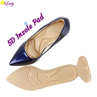 Women Insole Pad Inserts Heel Post Back Breathable Anti-slip for High Heel Shoe 1 Pair (018)