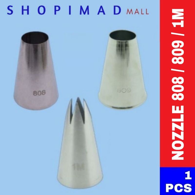 NOZZLE 1M NOZZLE BULAT 807 808 809 NOZZLE CHEESE TART NOZZLE