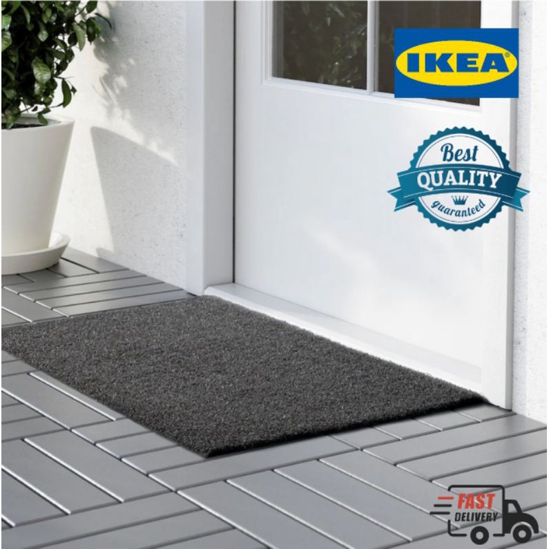 Ikea Oplev Door Mat Indoor / Outdoor 50x80cm Shopee Malaysia