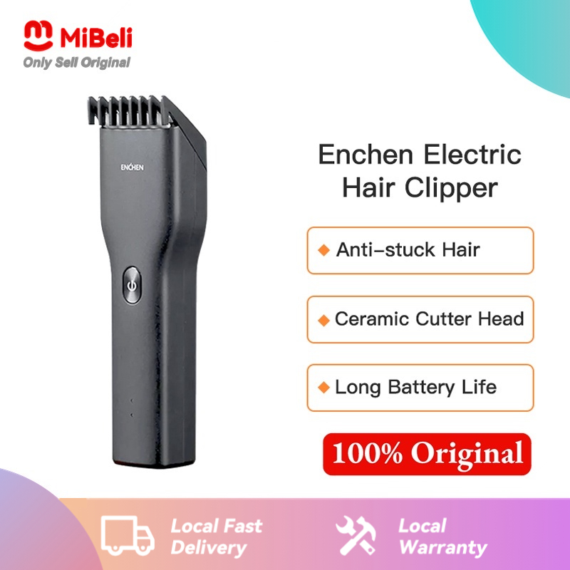 ENCHEN Boost Electric Hair Clipper Men's Children's Portable Portable Hair Clipper Two Speed Ceramic Cutter Hair Trimmer