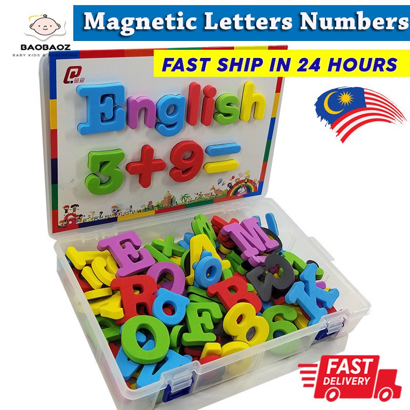 BAOBAOZ Letters Numbers Spelling Alphabet Fridge