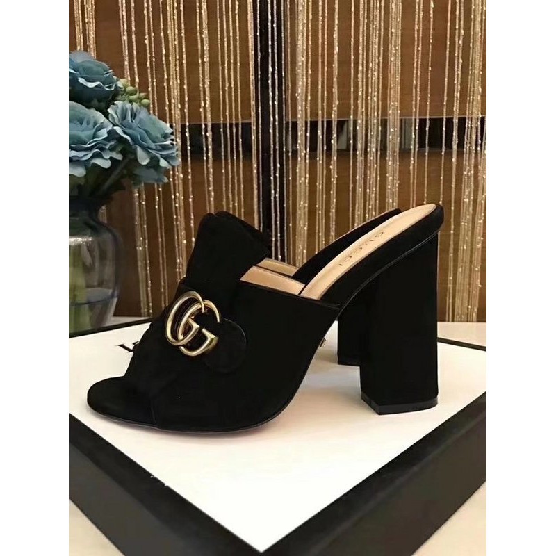 women's high heel slippers