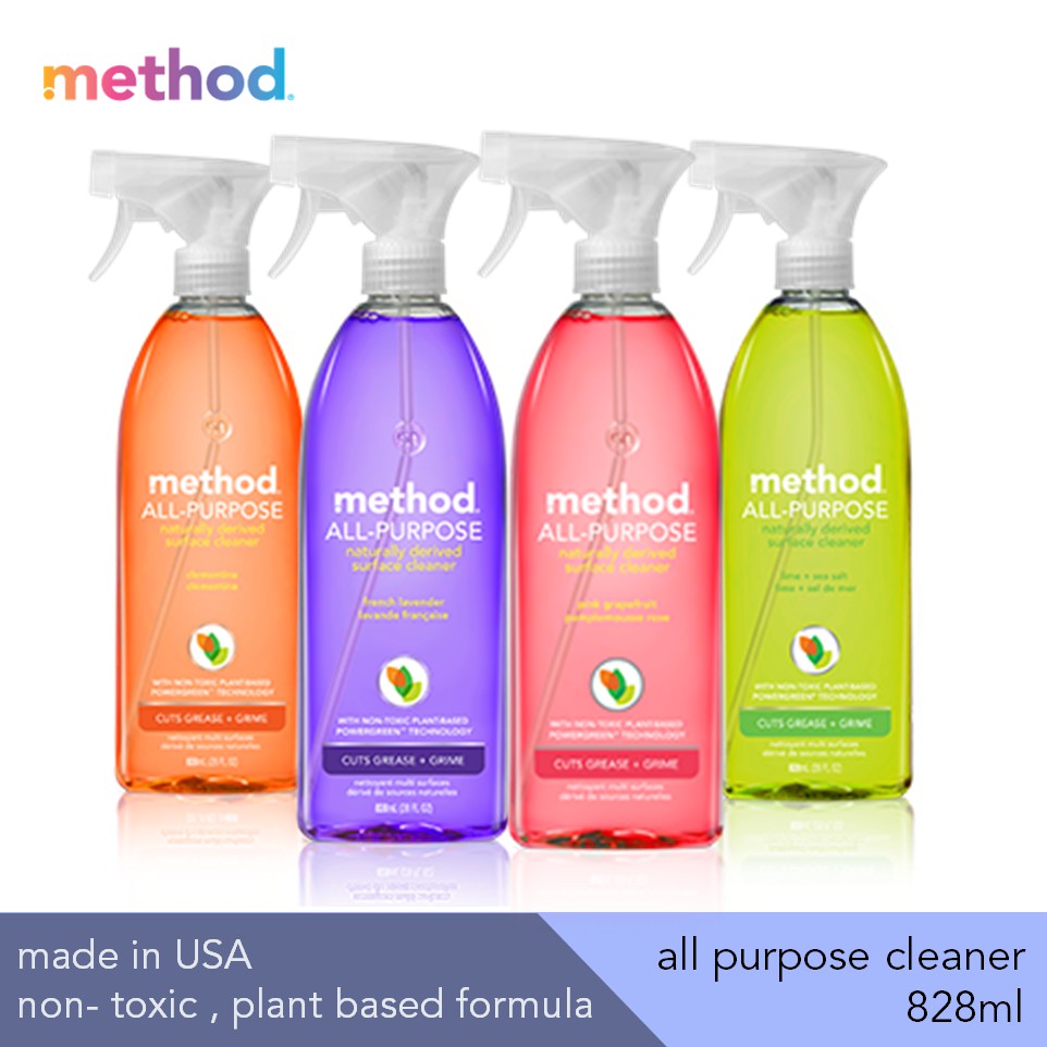 method All-Purpose Cleaner / Multipurpose Cleaners 828ml | Shopee Malaysia