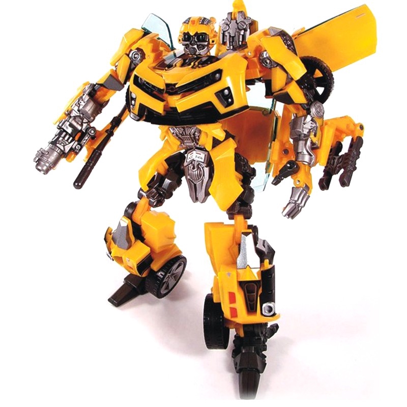 figurine transformers bumblebee