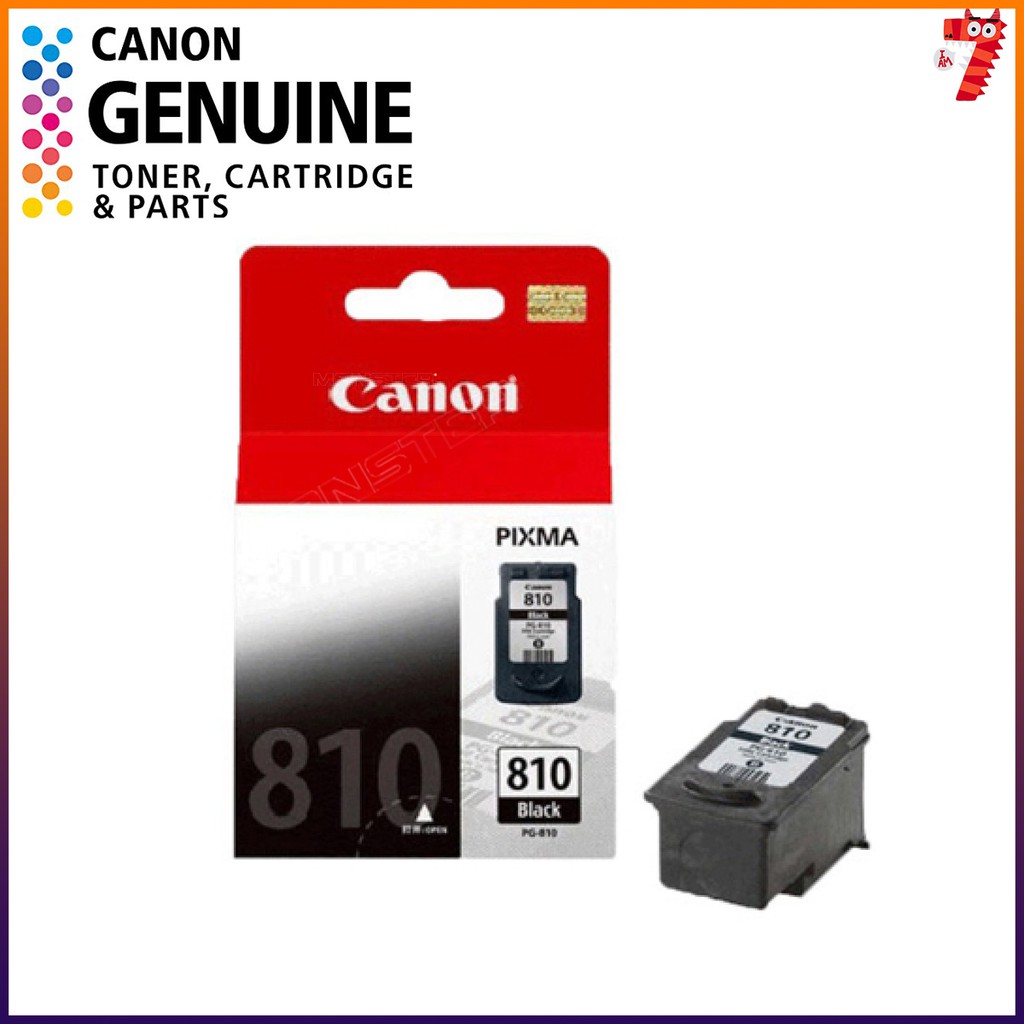 Canon PG810 Original Black Ink Cartridge 9ml (Bulk) for