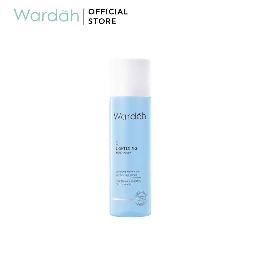 Wardah Lightening Face Toner All Skin Type 125ml Shopee Malaysia