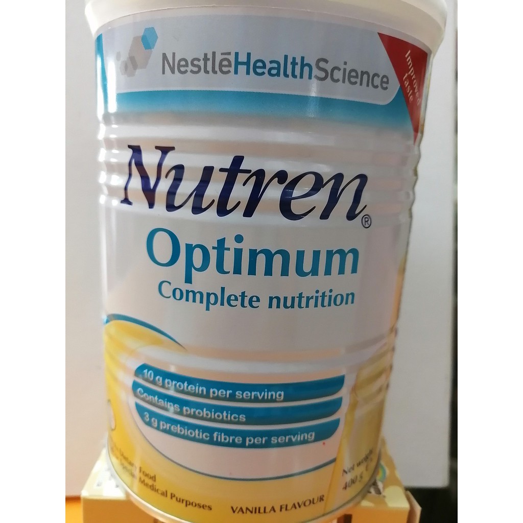 Nestle Nutren Optimum 400g (EXPIRY DATE: MARCH 2021) | Shopee Malaysia