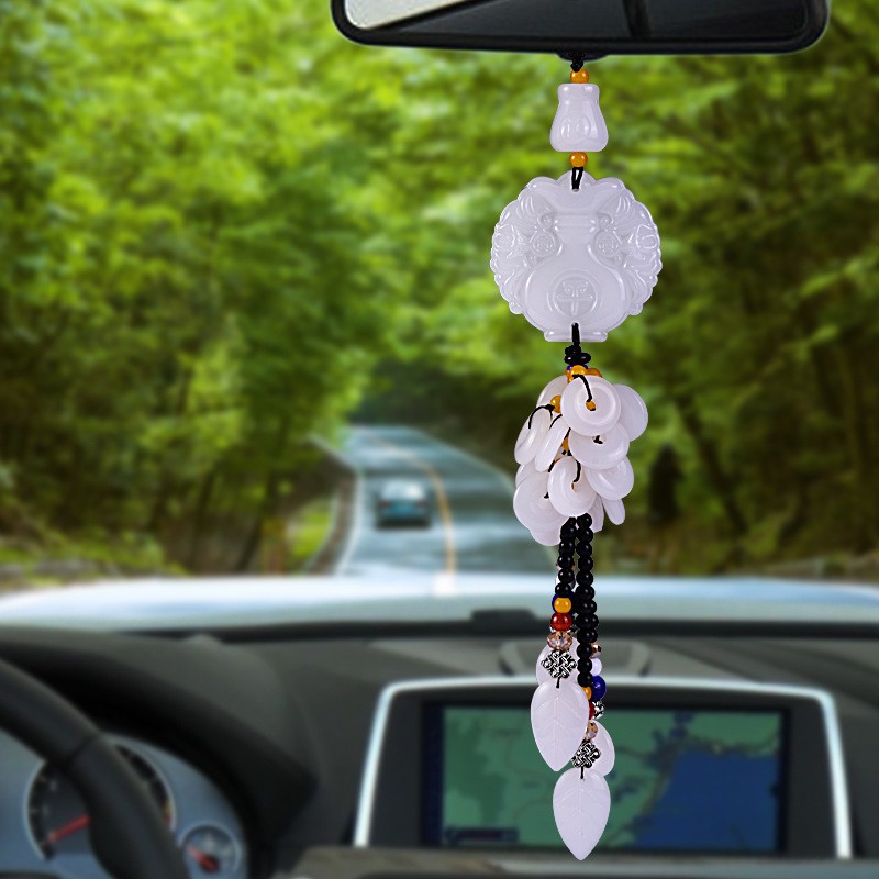 Decoration Double Sided Safety Hanging Ornaments High End Car Interior Products