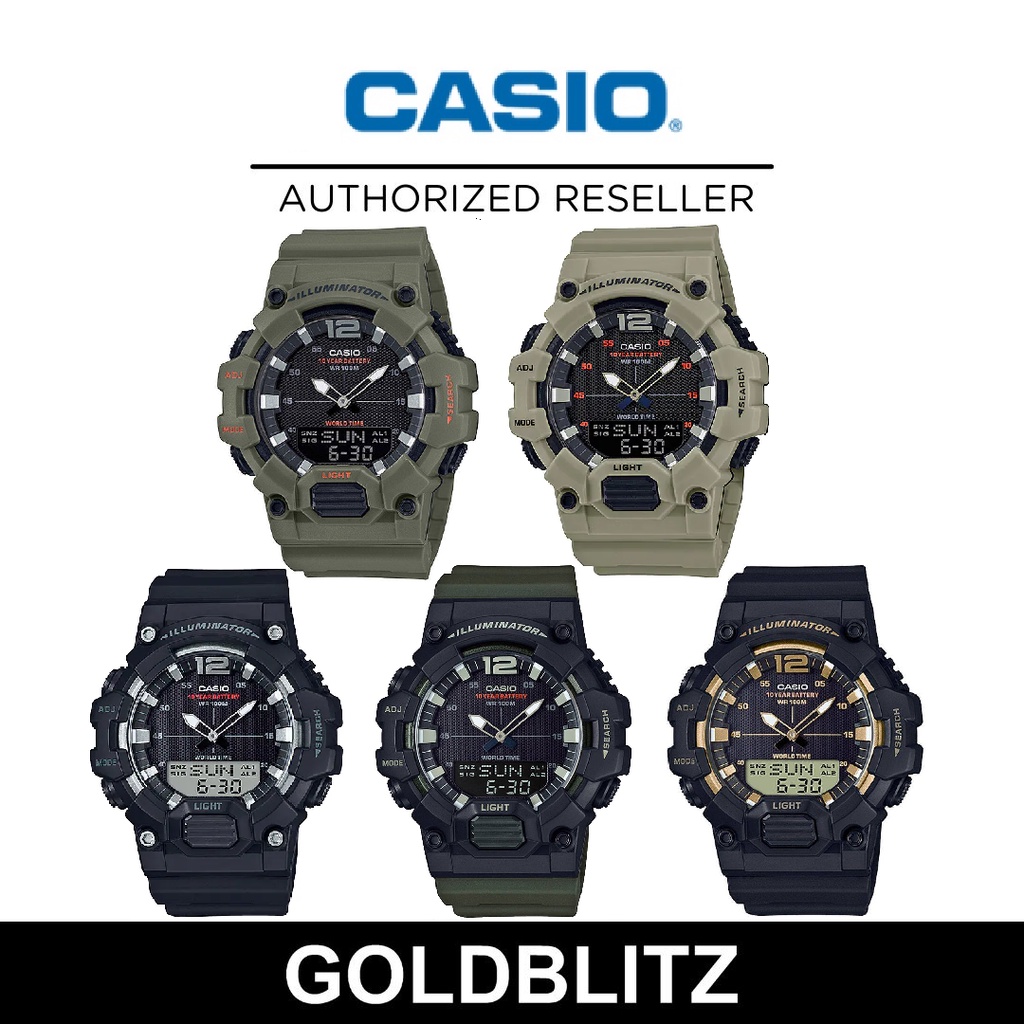 Casio HDC700 Men Youth Sports Digital Analog Watch HDC7001A HDC700