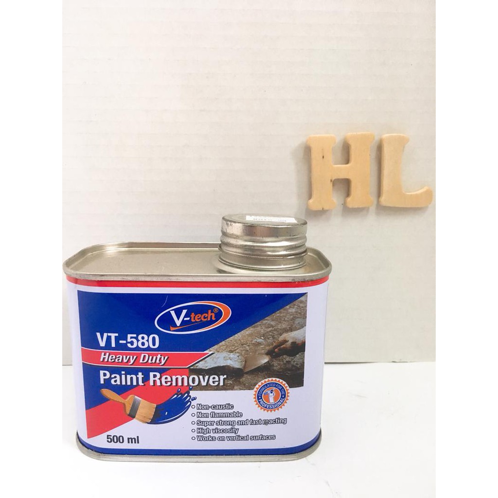 Ready Stock V Tech Vt 580 500ml Paint Remover 油漆去除剂 Pembersih Cat Shopee Malaysia