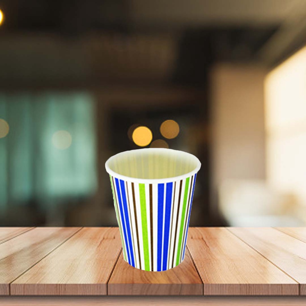 Paper Cup (Stripe Design) | Shopee Malaysia