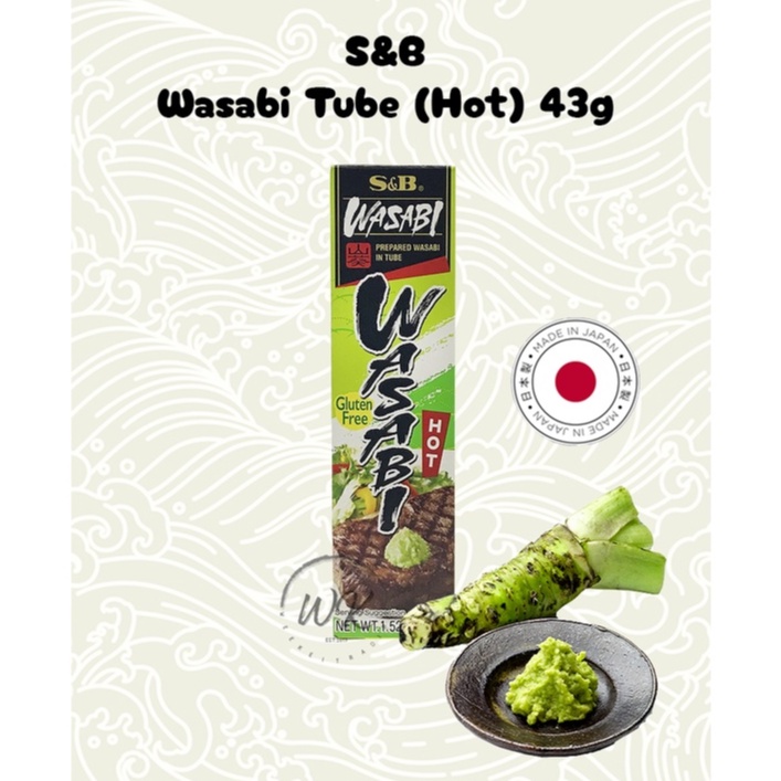 S&B Wasabi Tube (HOT) 43g | Shopee Malaysia