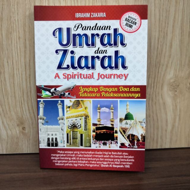 Buku Panduan Umrah Dan Ziarah Berserta Bacaan Rumi | Shopee Malaysia