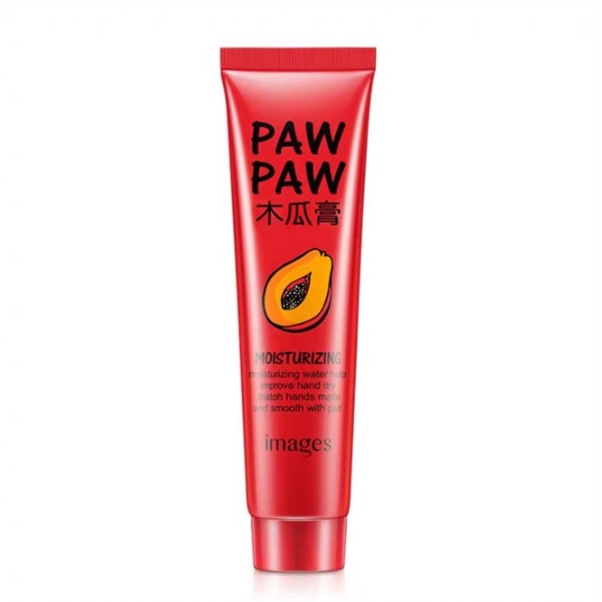 IMAGES Paw Paw Moisturizing Balm Papaya Organic Face And Body Cream 30g