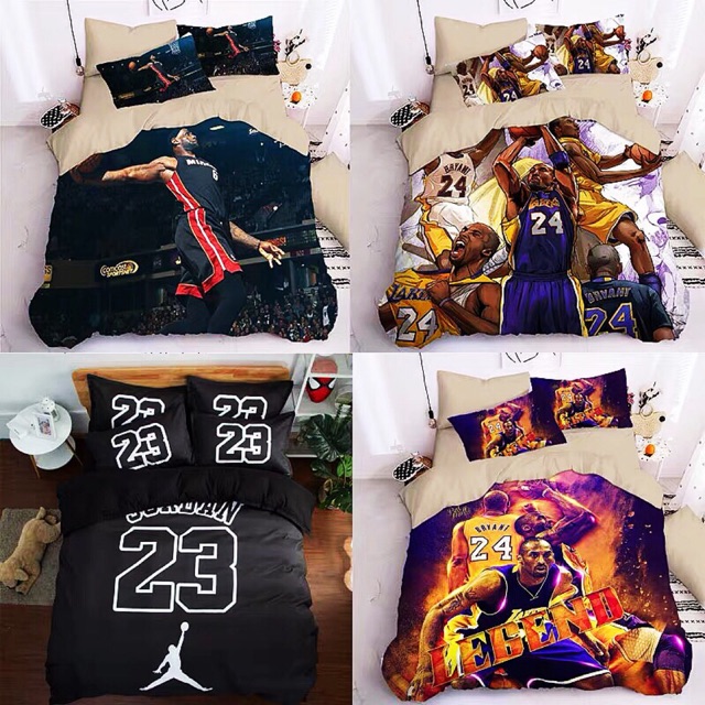 Nba Air Jordan Legendary Kobe Bryant, Nba Twin Bed Sheets