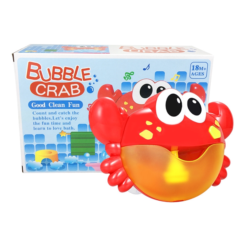 bubble bath crab