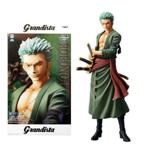 Bandai Banpresto Grandista Roronoa Zoro One Piece The Grandline Men Shopee Malaysia