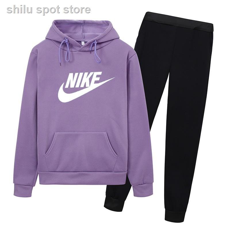 womens purple nike sweatsuit