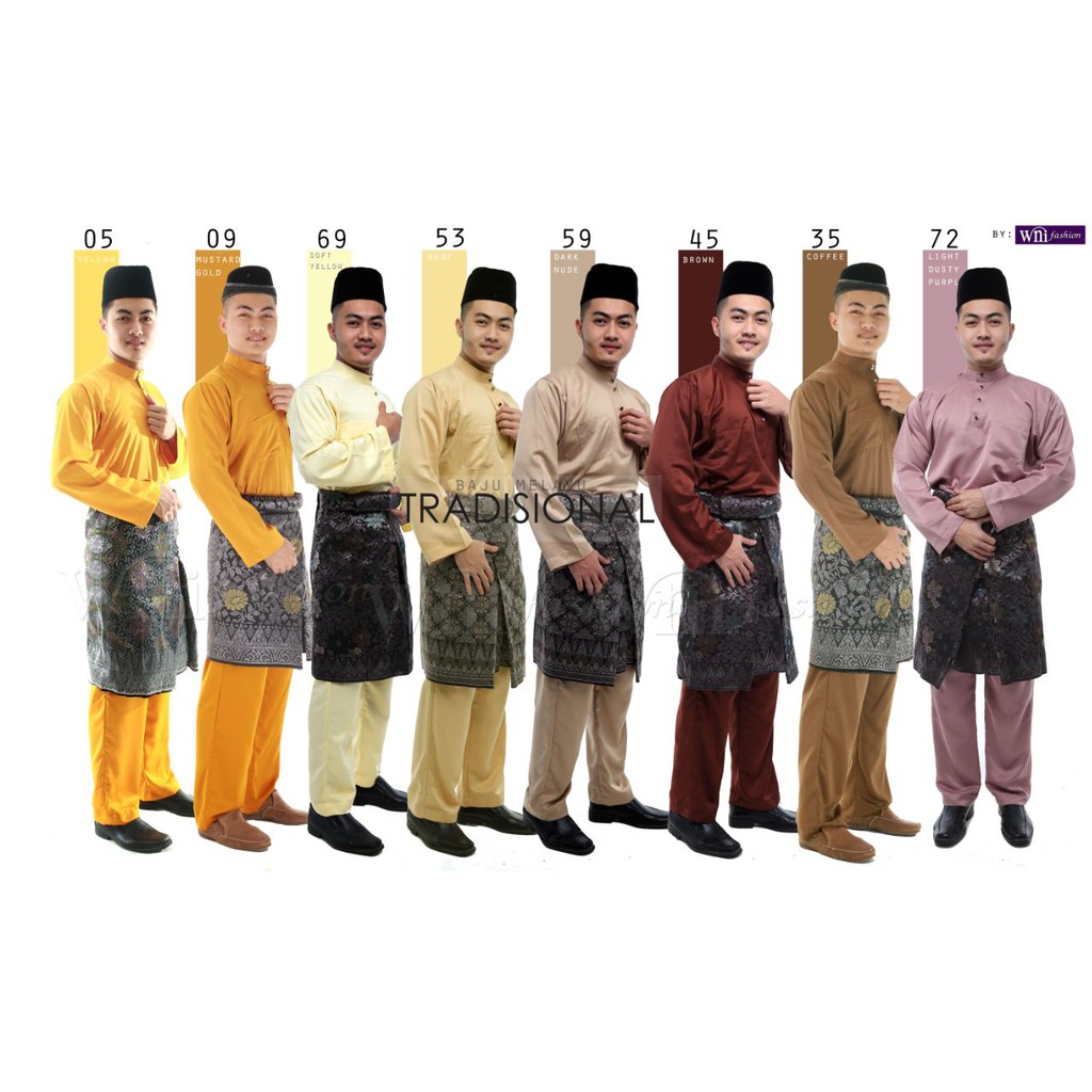 Baju Melayu Tradisional Cekak Musang Dan Teluk Belanga Sedondon Ayah Dan Anak 2021 Collection