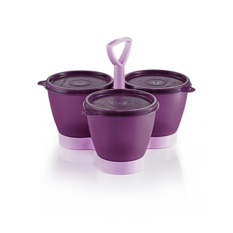 Tupperware Blossom Condimate Set (3pcs)