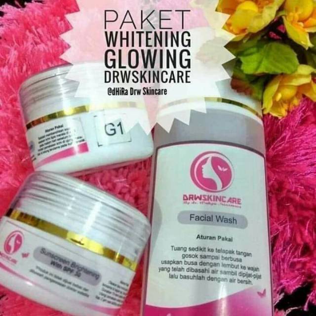 cream glowing drw skincare