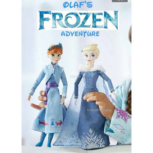 elsa frozen adventure doll