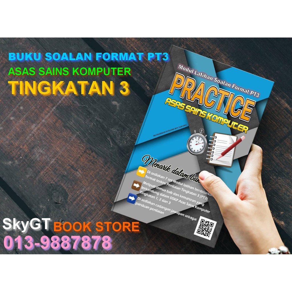 Buku Ask Ting 1 2 3 Practice Asas Sains Komputer Ask Model Soalan Pt3 Shopee Malaysia